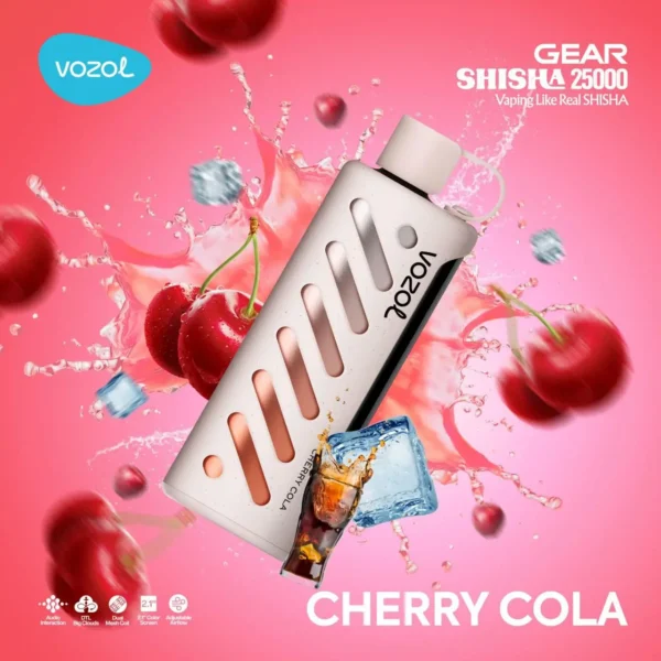 Vozol Gear Shisha 25000 Cherry Cola - Vozol Gear Shisha 25000, Puff Bar - 1.195,00 ₺