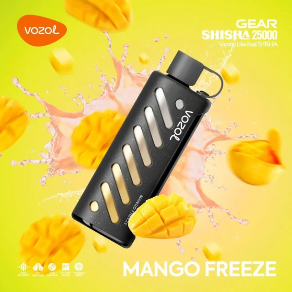 Vozol Gear Shisha 25000 Mango Freeze - Vozol Gear Shisha 25000, Puff Bar - 1.195,00 ₺