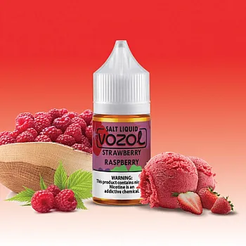 Strawberry Rasberry Salt Likit - Vozol Likit - 280,00 ₺