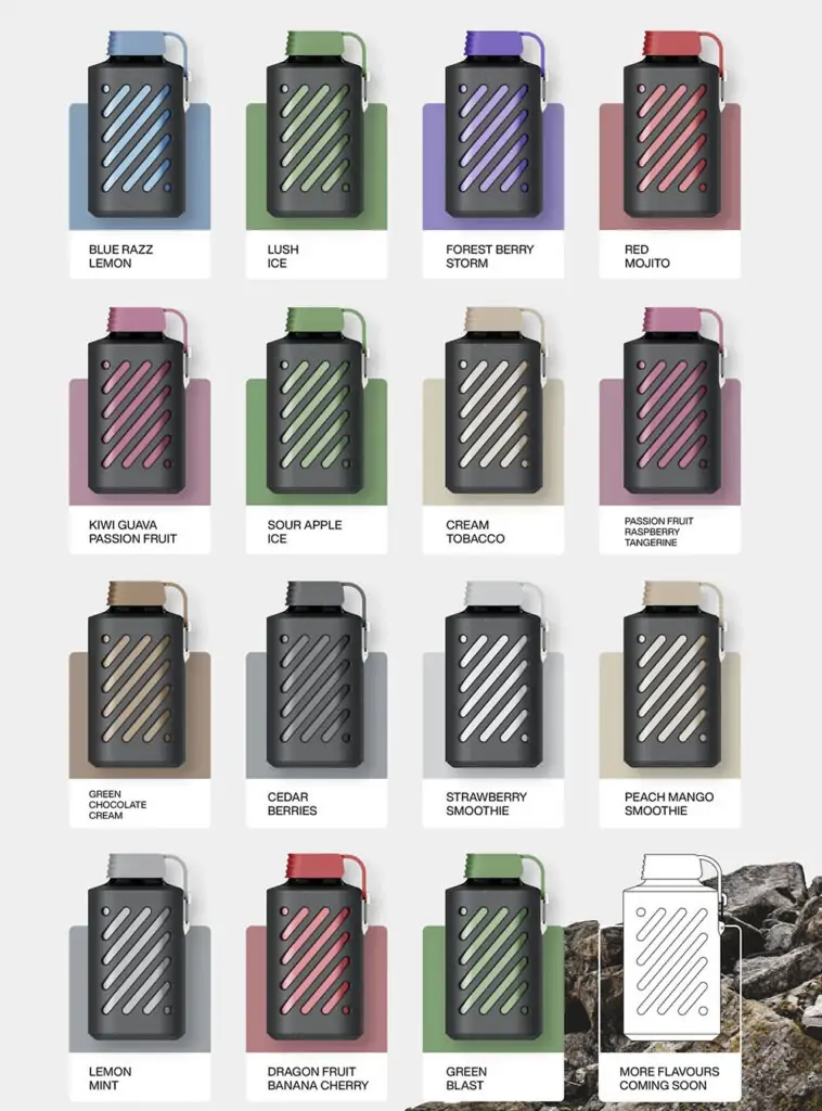 Vozol Gear 10000 Strawberry Raspberry 2