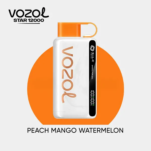 Vozol Star 12000 Peach Mango Watermelon - Vozol Star 12000, Puff Bar - 900,00 ₺