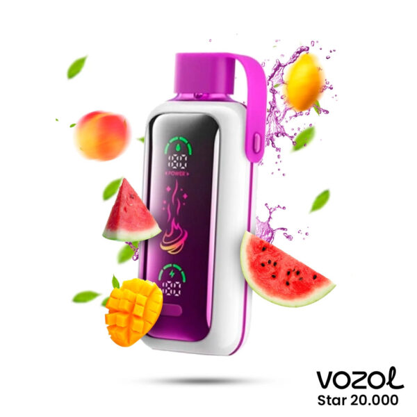 Vozol Star 20000 Peach Mango Watermelon - Vozol Star 20000, Puff Bar - 1.140,00 ₺